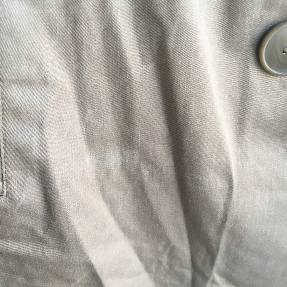 Trench Coat\ Deep Taupe Women’s Trench Coat Sz S/M - Picture 10 of 12